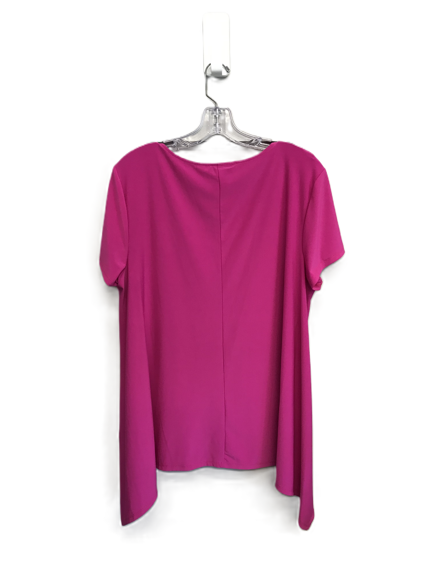 Pink Top Short Sleeve By Chaus, Size: Xl