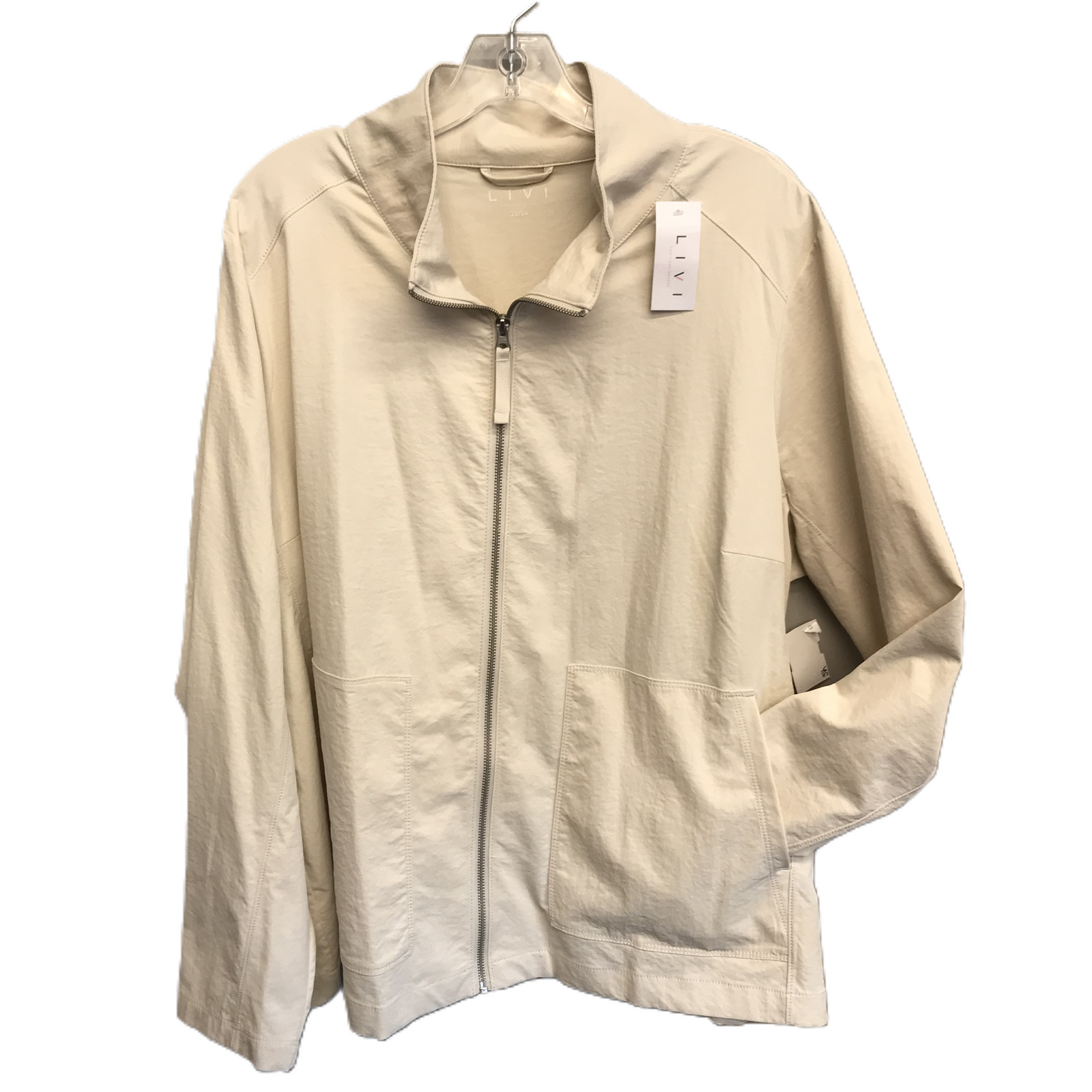 Tan Jacket Other By Livi Active, Size: 3x