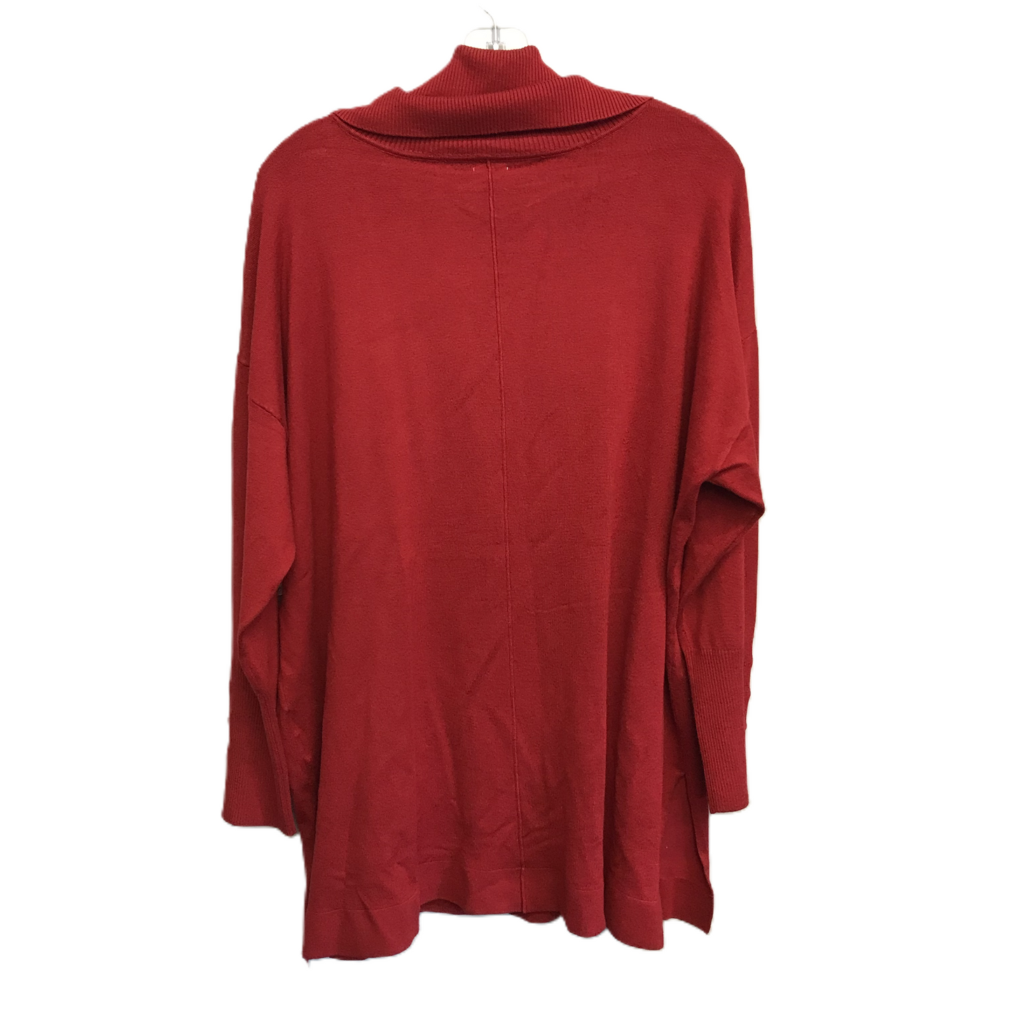 Sweater By Anne Klein In Red, Size: 1x