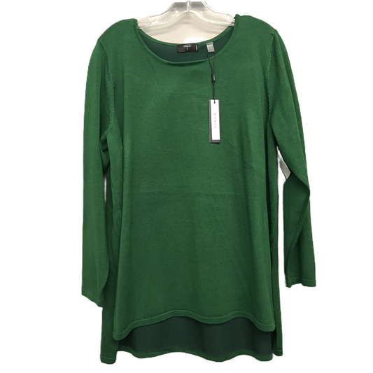 Sweater By T Tahari In Green, Size: 1x