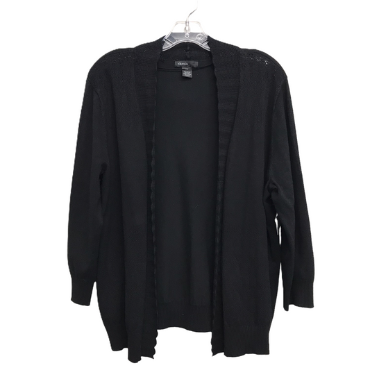 Sweater Cardigan By Thesis In Black, Size: 1x