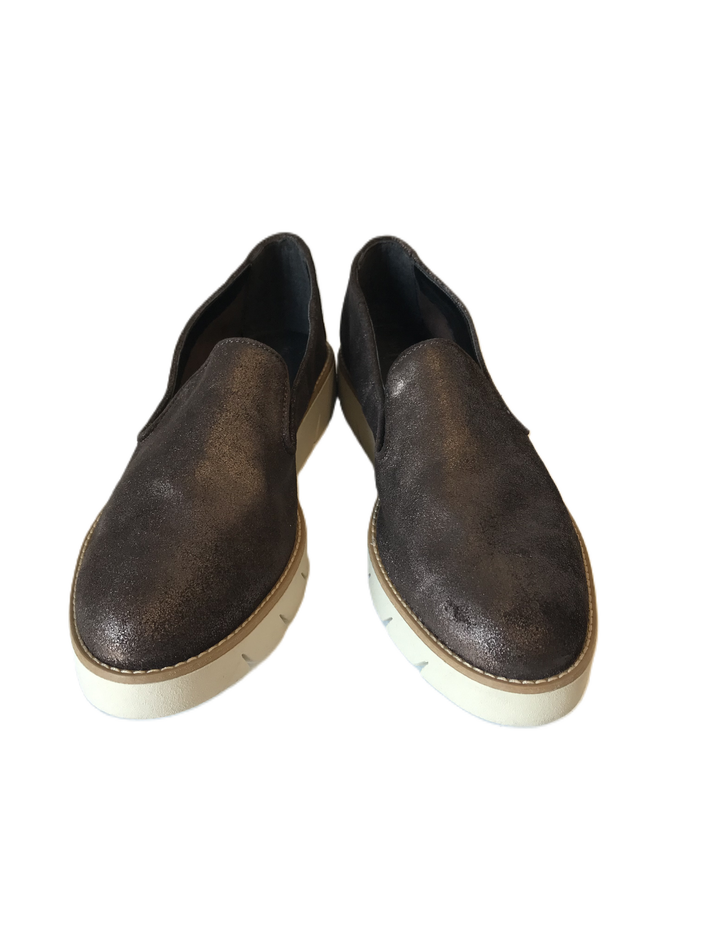 Brown Shoes Flats By The Flexx Size: 10