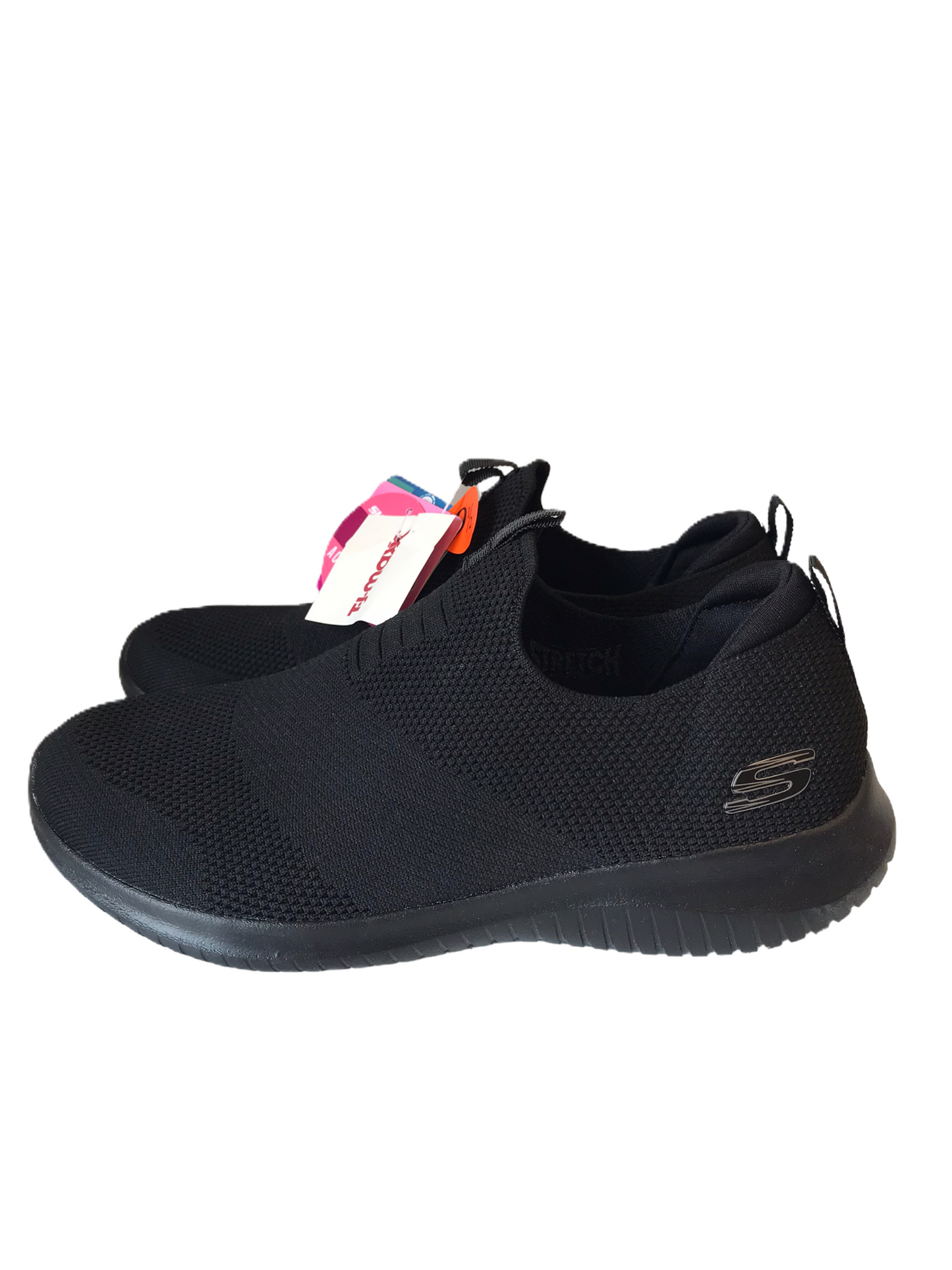 Black Shoes Sneakers By Skechers, Size: 9.5