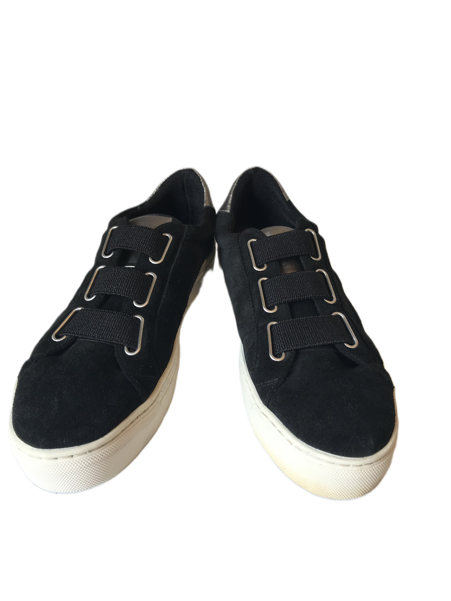 Black Shoes Sneakers By The Flexx  Size: 8.5