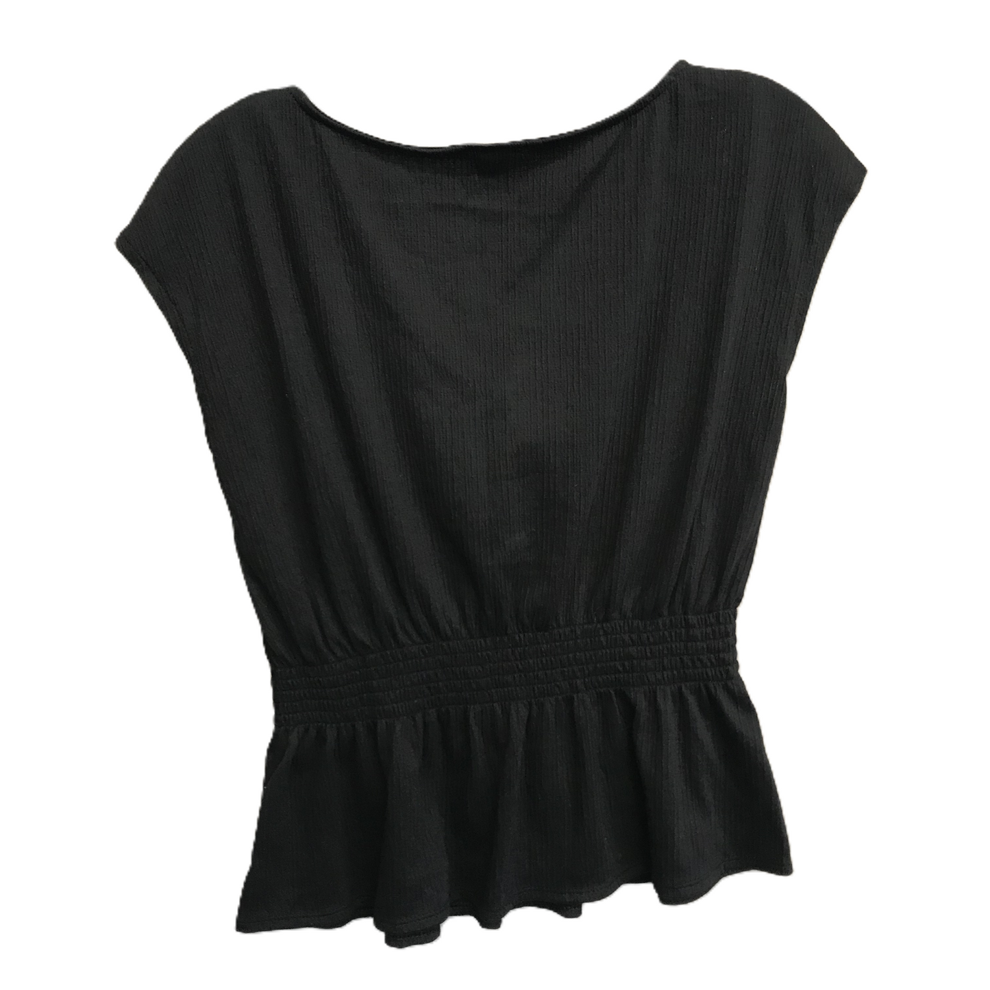 Black Top Short Sleeve By Old Navy, Size: S