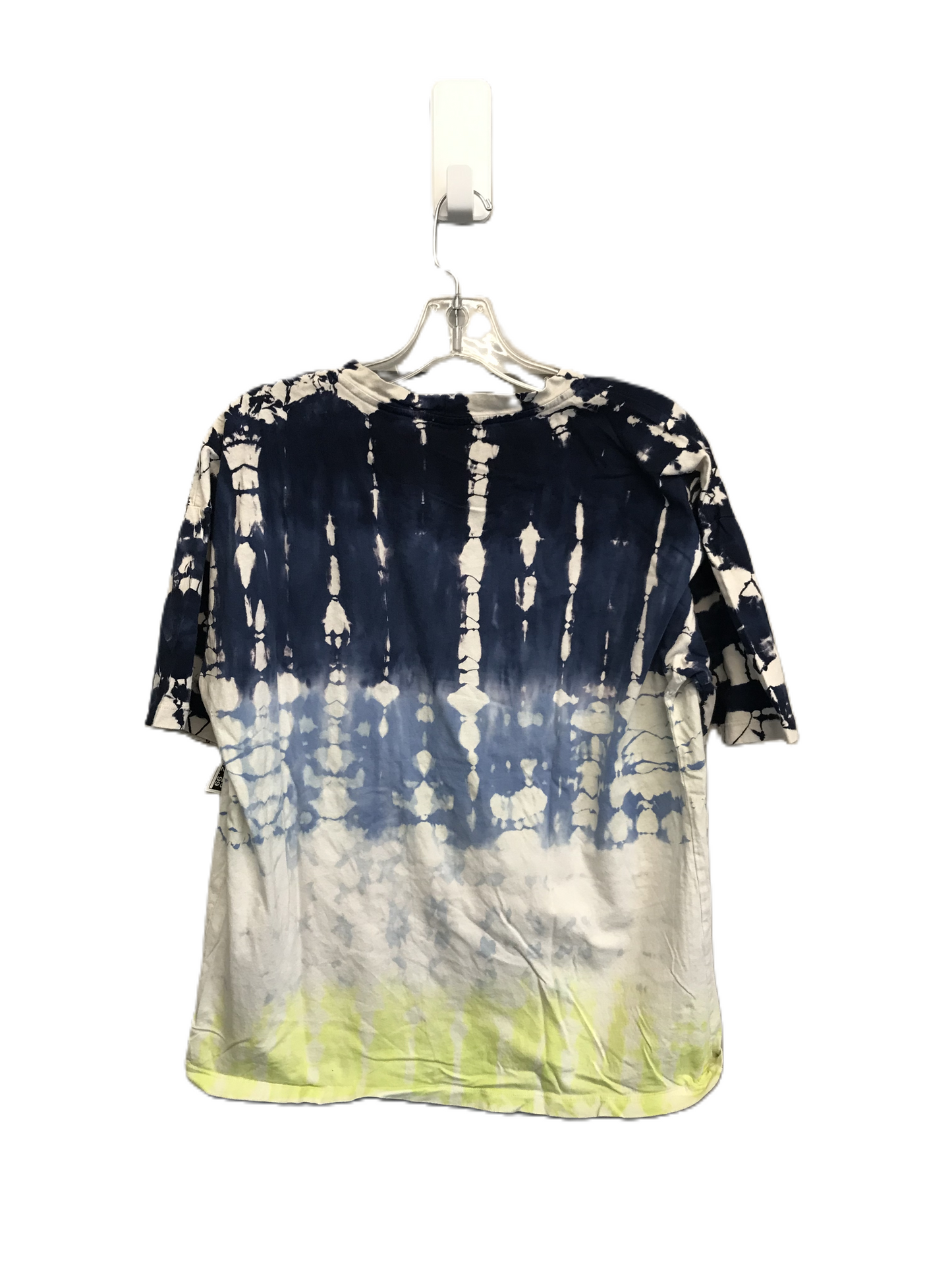 Tie Dye Print Top Short Sleeve By Young Fabulous & Broke, Size: S