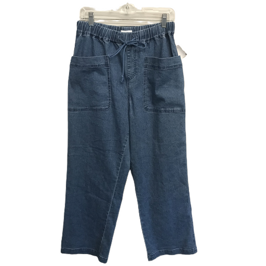 Blue Denim Jeans Wide Leg By FeelGoodStore, Size: 8