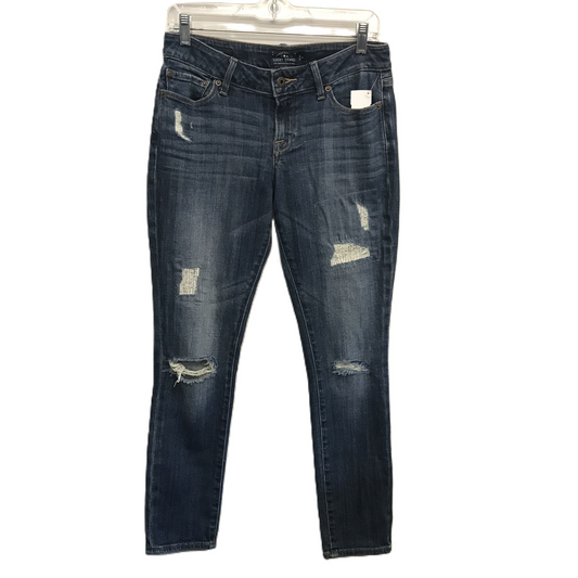 Blue Denim Jeans Skinny By Lucky Brand, Size: 4