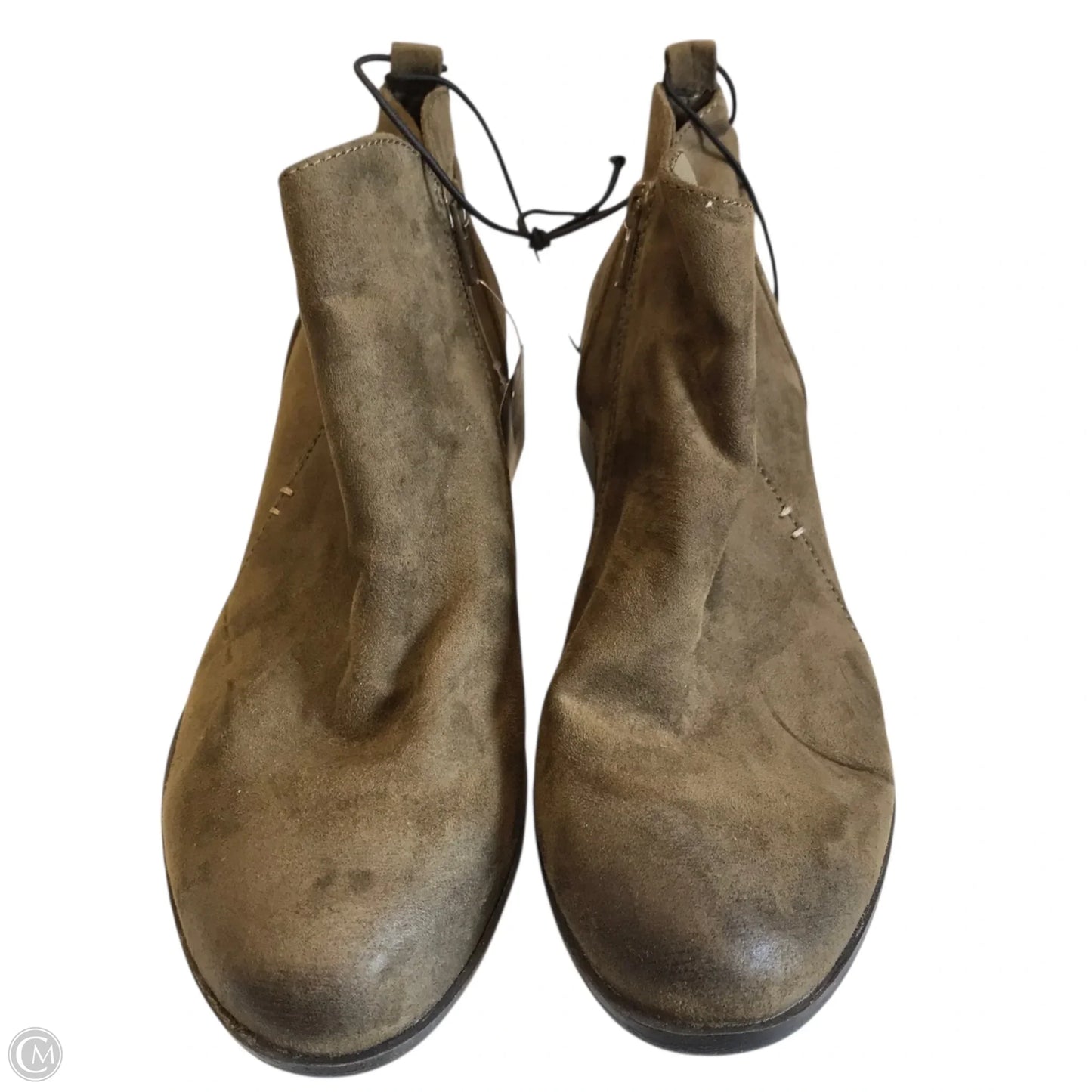 Boots Ankle Heels By Arizona In Green, Size: 9