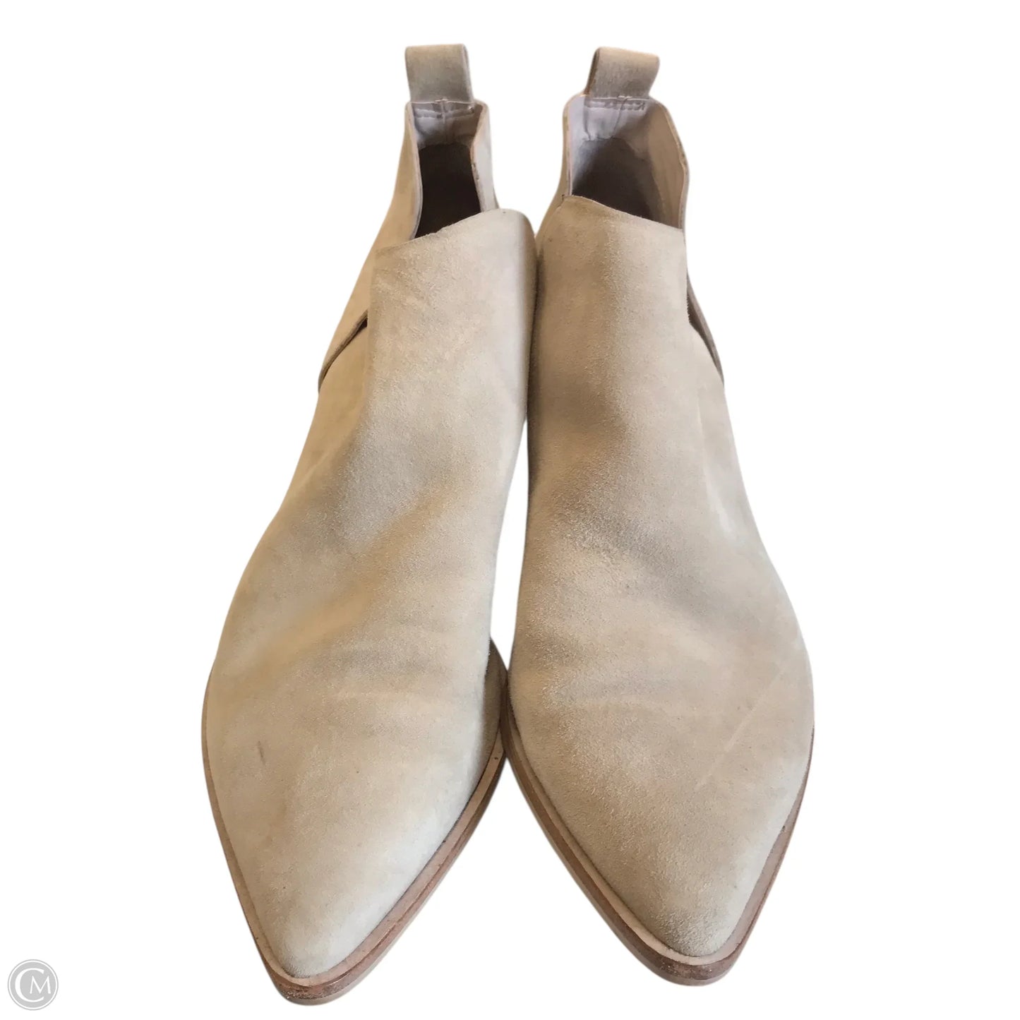 Boots Ankle Heels By Dolce Vita In Taupe, Size: 10