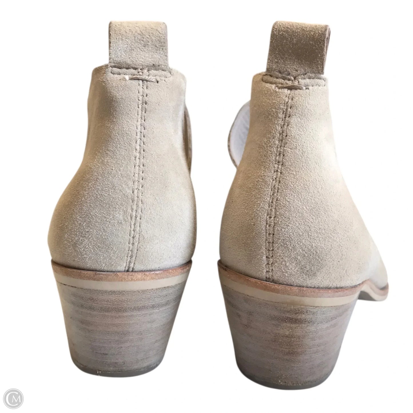 Boots Ankle Heels By Dolce Vita In Taupe, Size: 10