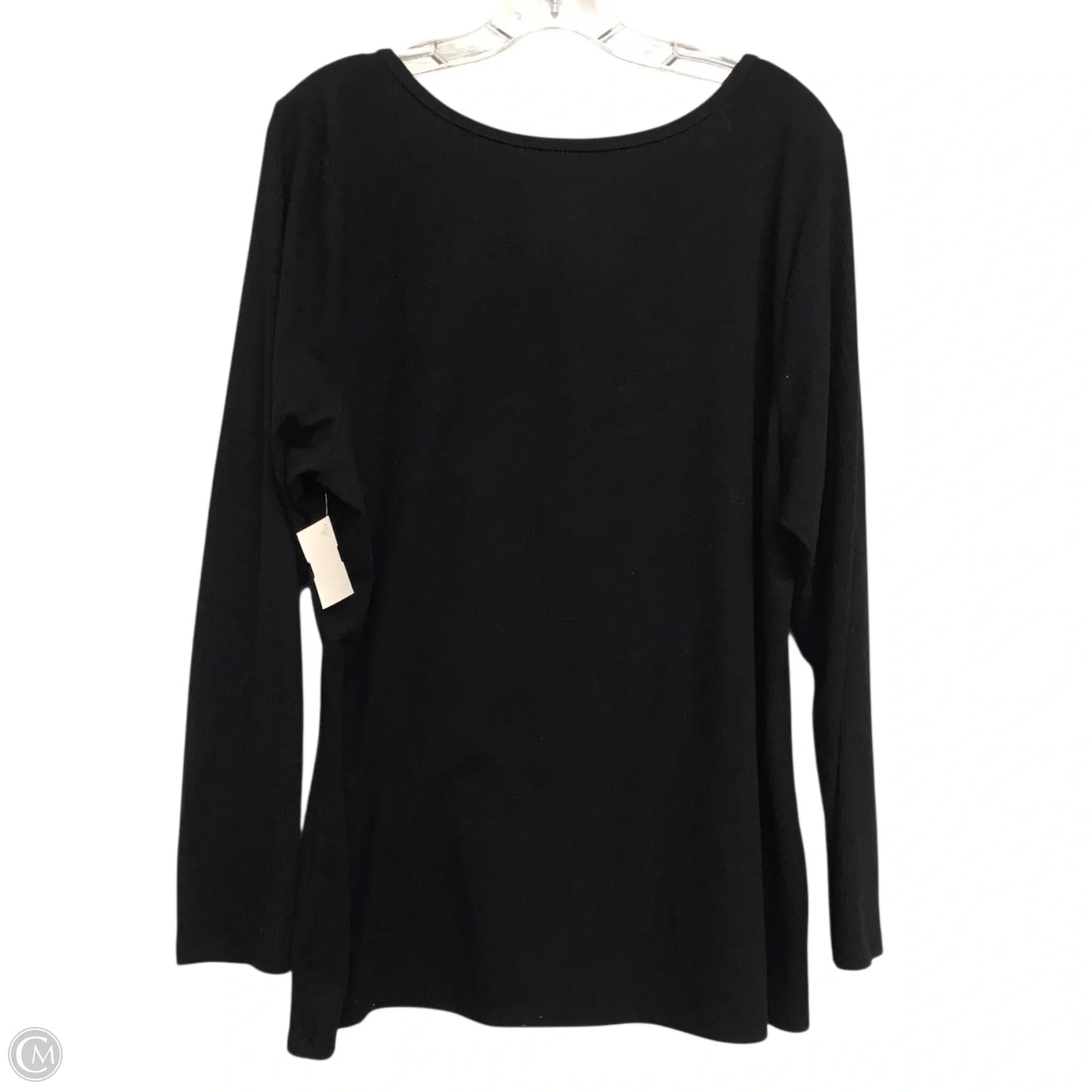 Top Long Sleeve Basic By Torrid In Black, Size: 3x