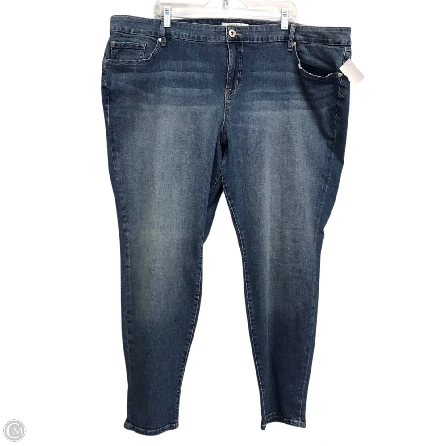 Jeans Skinny By Torrid In Blue Denim, Size: 26