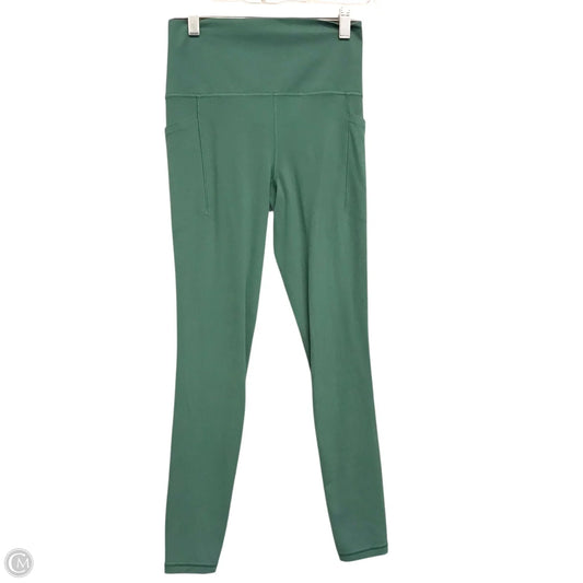 Athletic Leggings By Athleta In Green, Size: Xs