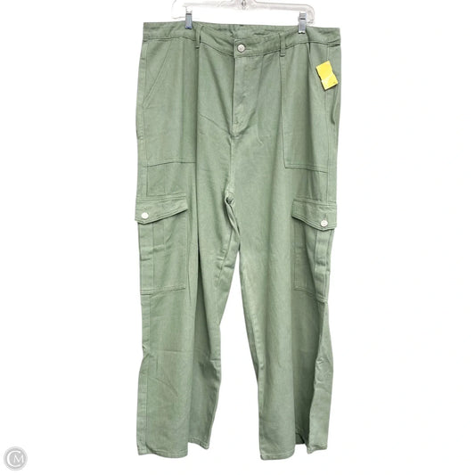 Pants Cargo & Utility By Cielo In Green, Size: 22