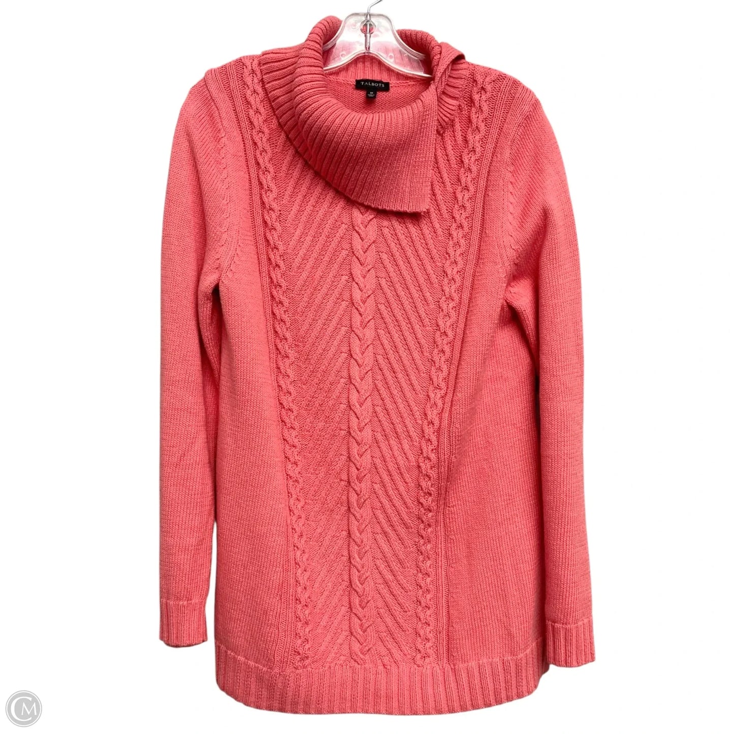 Sweater By Talbots In Orange, Size: M