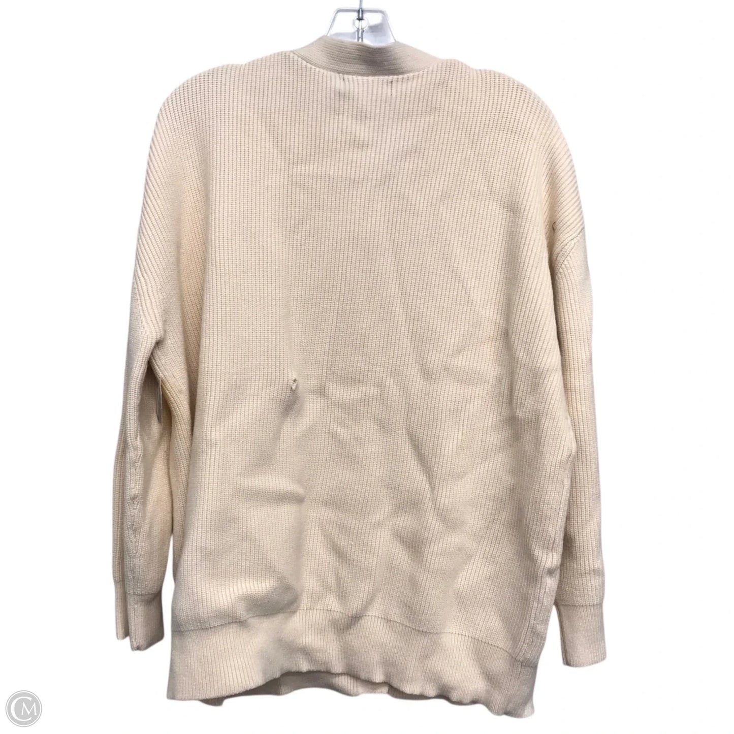 Sweater Cardigan By EFAN In Beige, Size: S