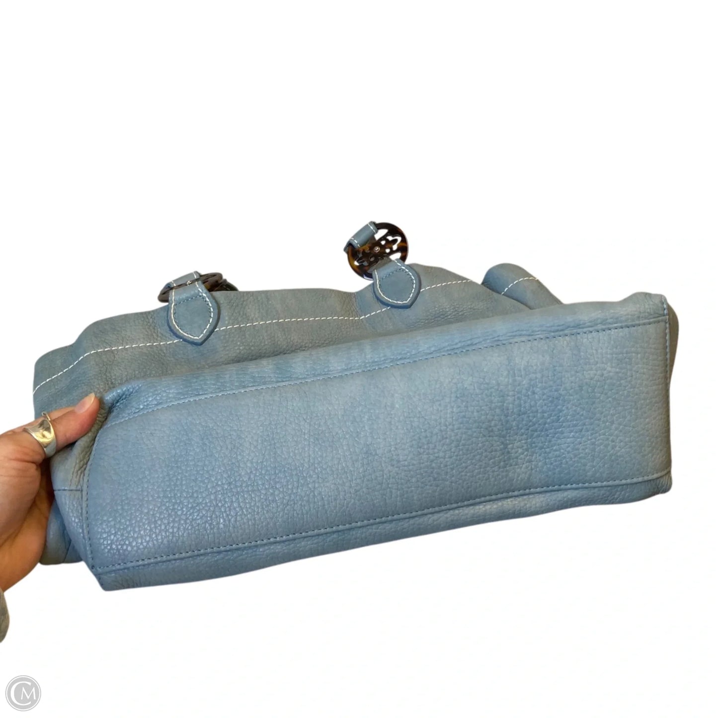 Handbag Leather By Brighton, Size: Large