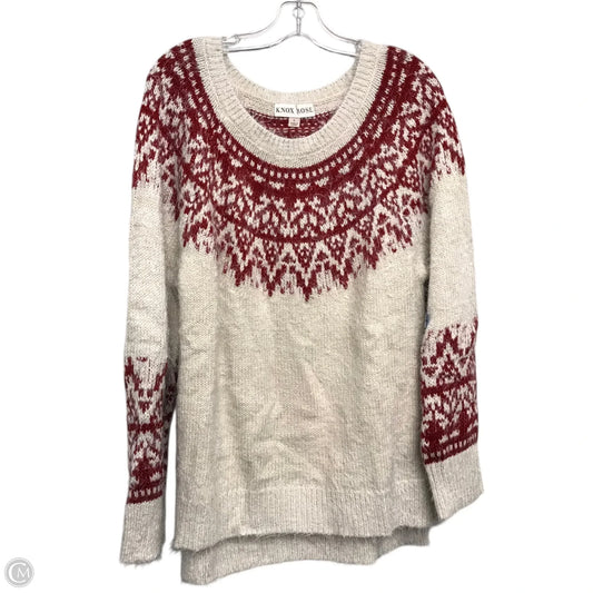 Sweater By Knox Rose In Multi-colored, Size: L