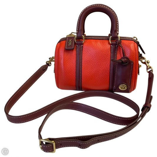 Crossbody Designer By Coach Rogue, Size: Small