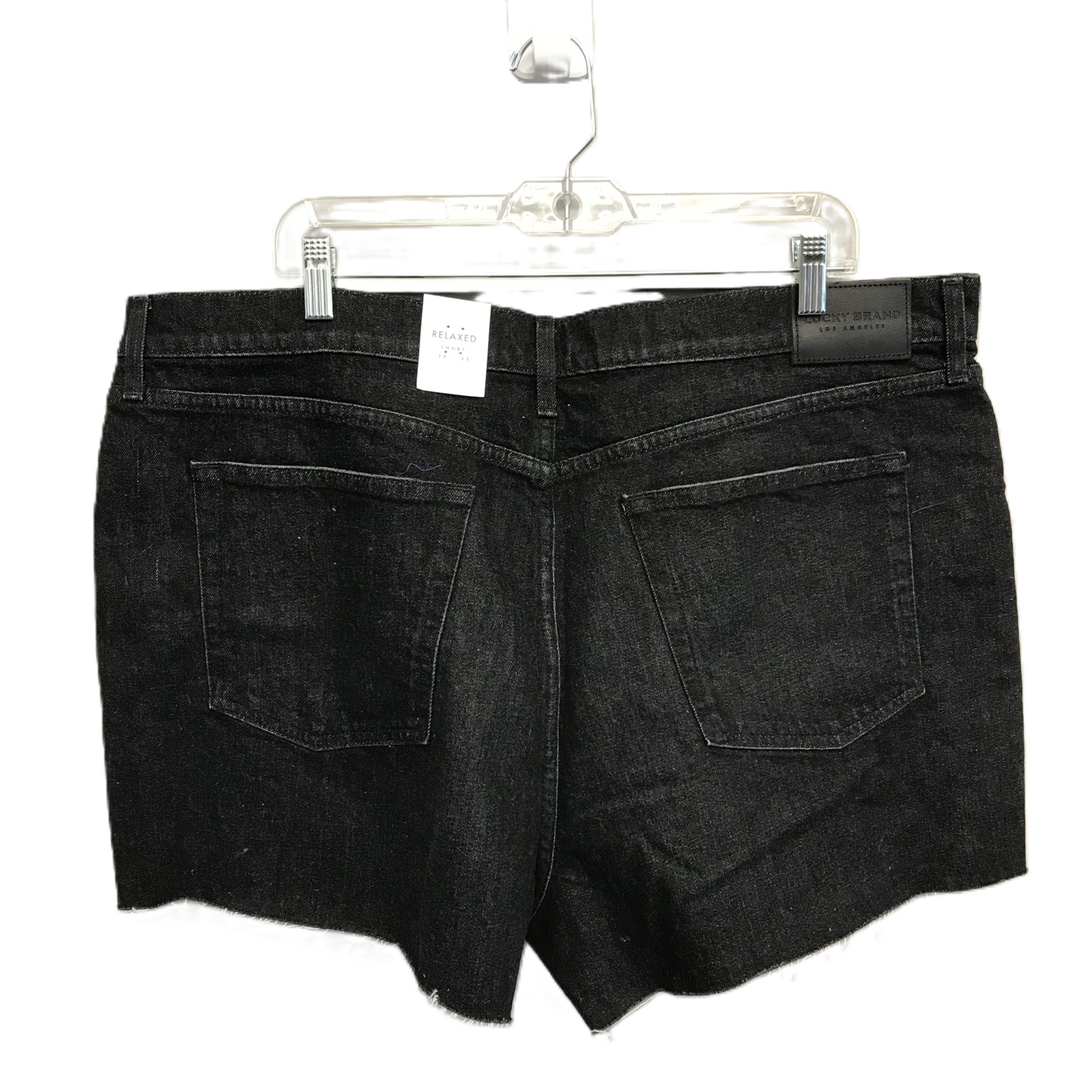 Black Denim Shorts By Lucky Brand, Size: 20