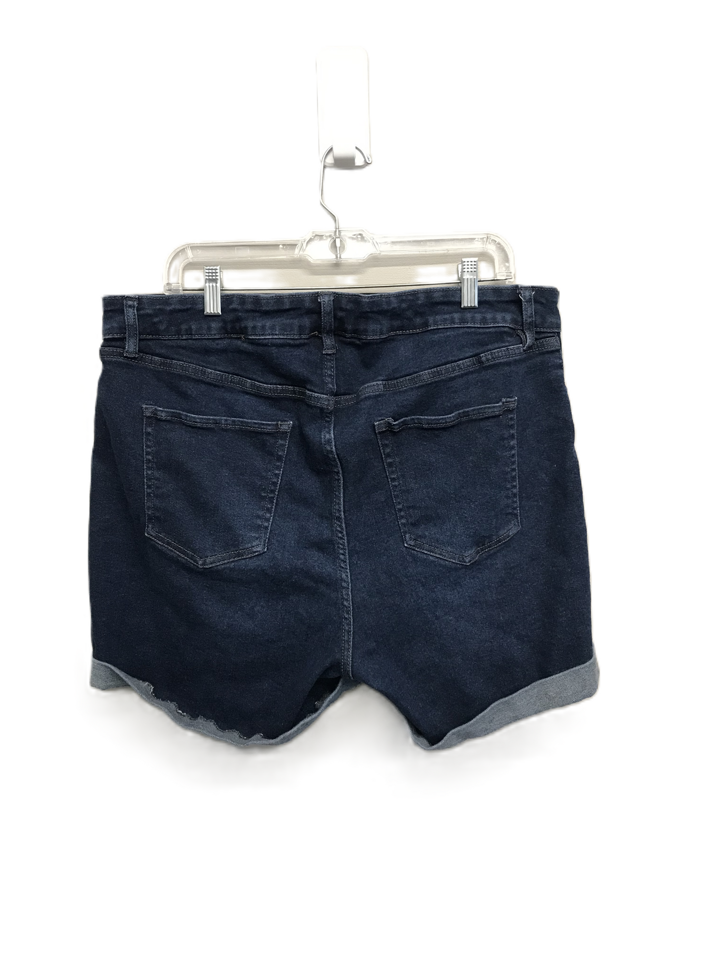 Blue Denim Shorts By Ava & Viv, Size: 16