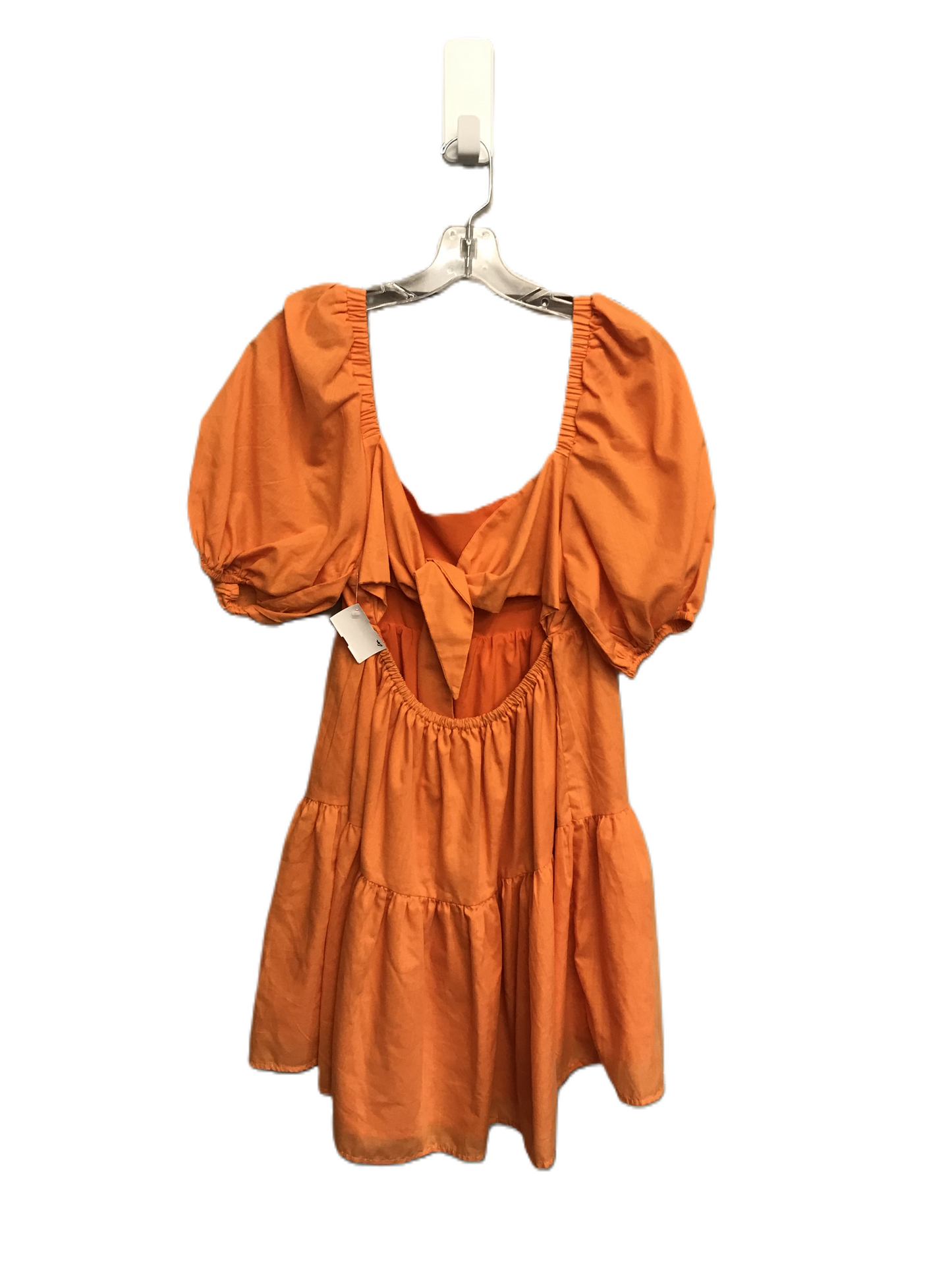 Orange Dress Casual Short By OwnGigi Size: M