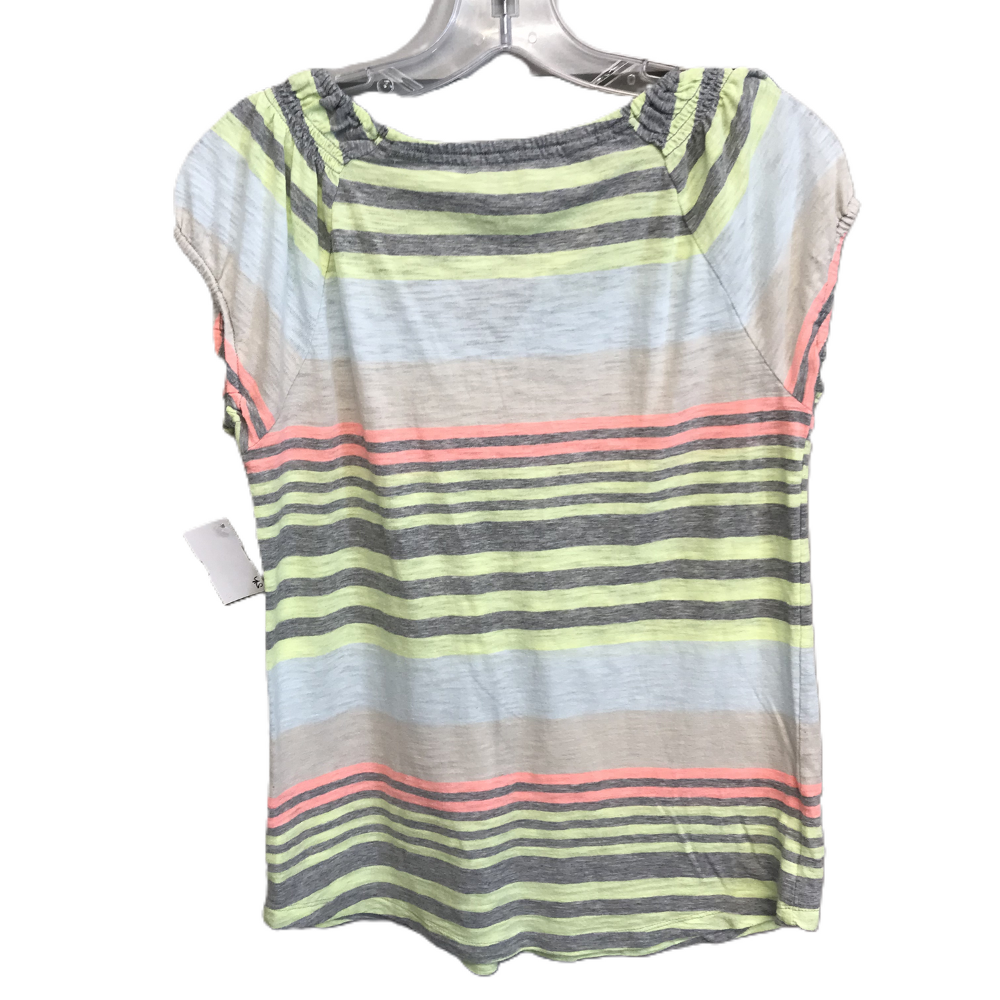 Striped Pattern Top Short Sleeve By Gap, Size: S