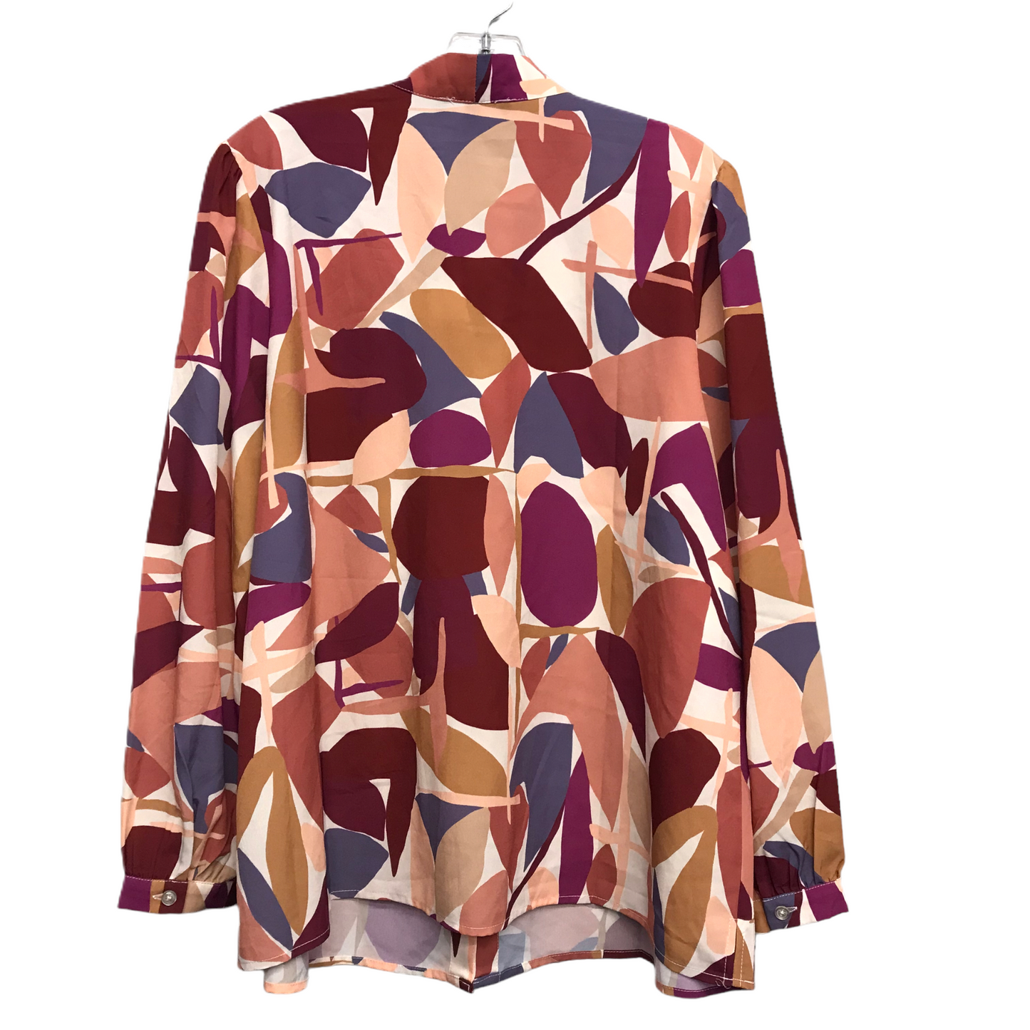 Top Long Sleeve By Eloquii In Multi-colored, Size: Xl