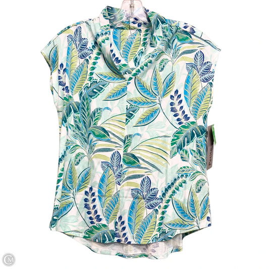 Top Sleeveless By Soft Surroundings In Blue & Green, Size: Sp