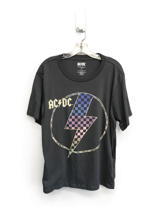 Top Short Sleeve By Ac/Dc Size: 2x