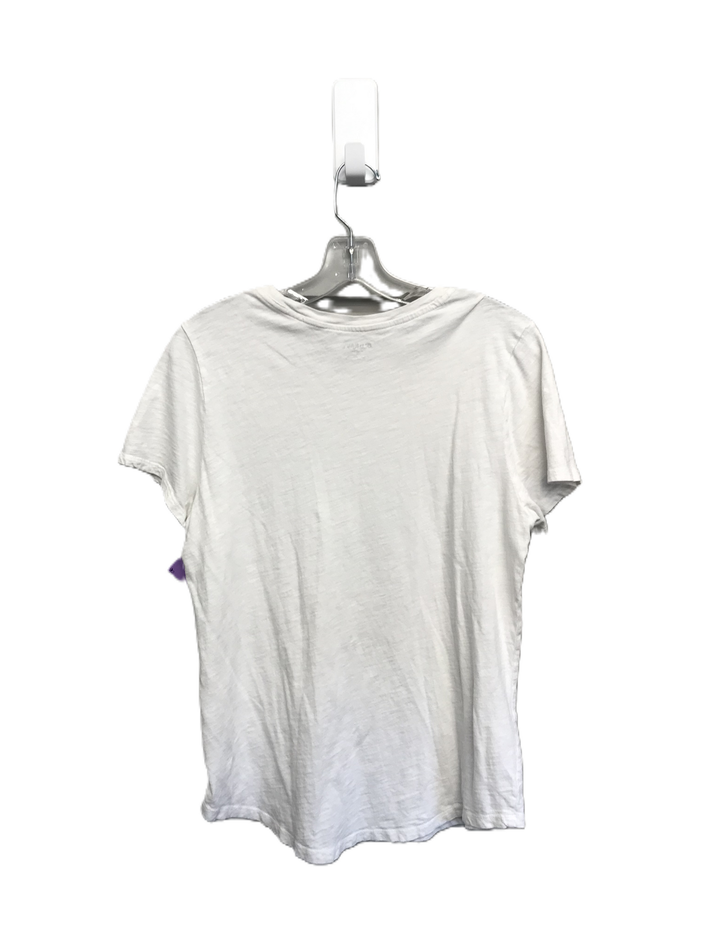 White Top Short Sleeve By Old Navy, Size: L