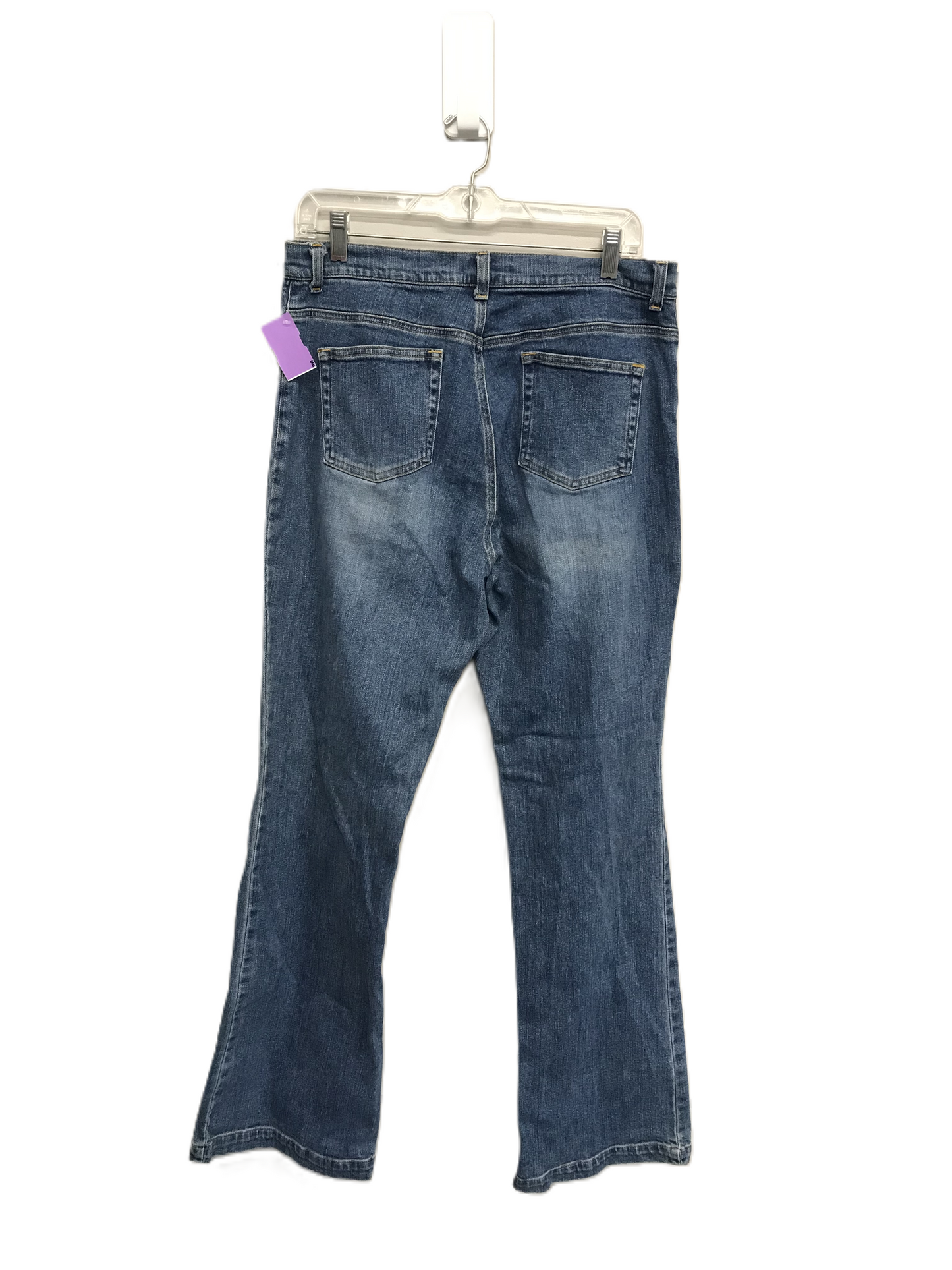 Blue Denim Jeans Flared By Jones New York, Size: 14
