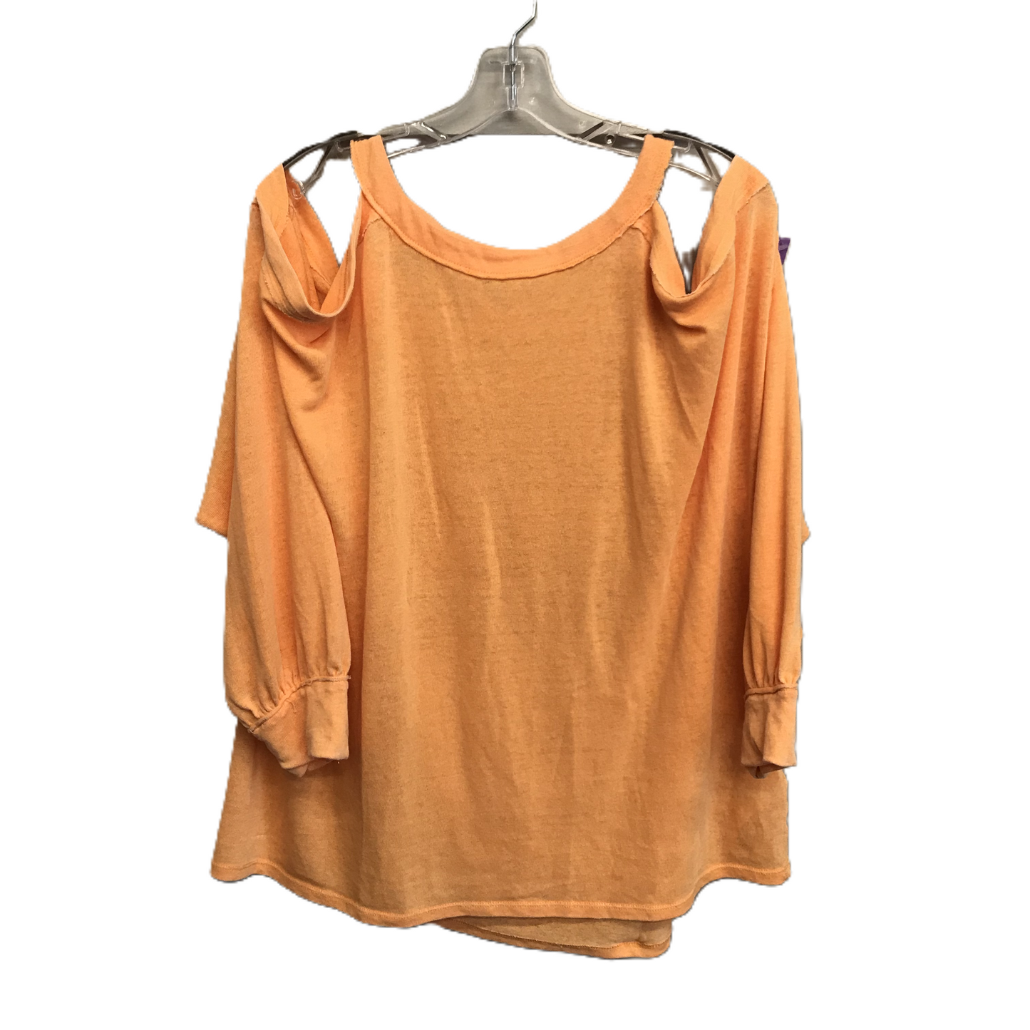 Orange Top Long Sleeve By We The Free, Size: L