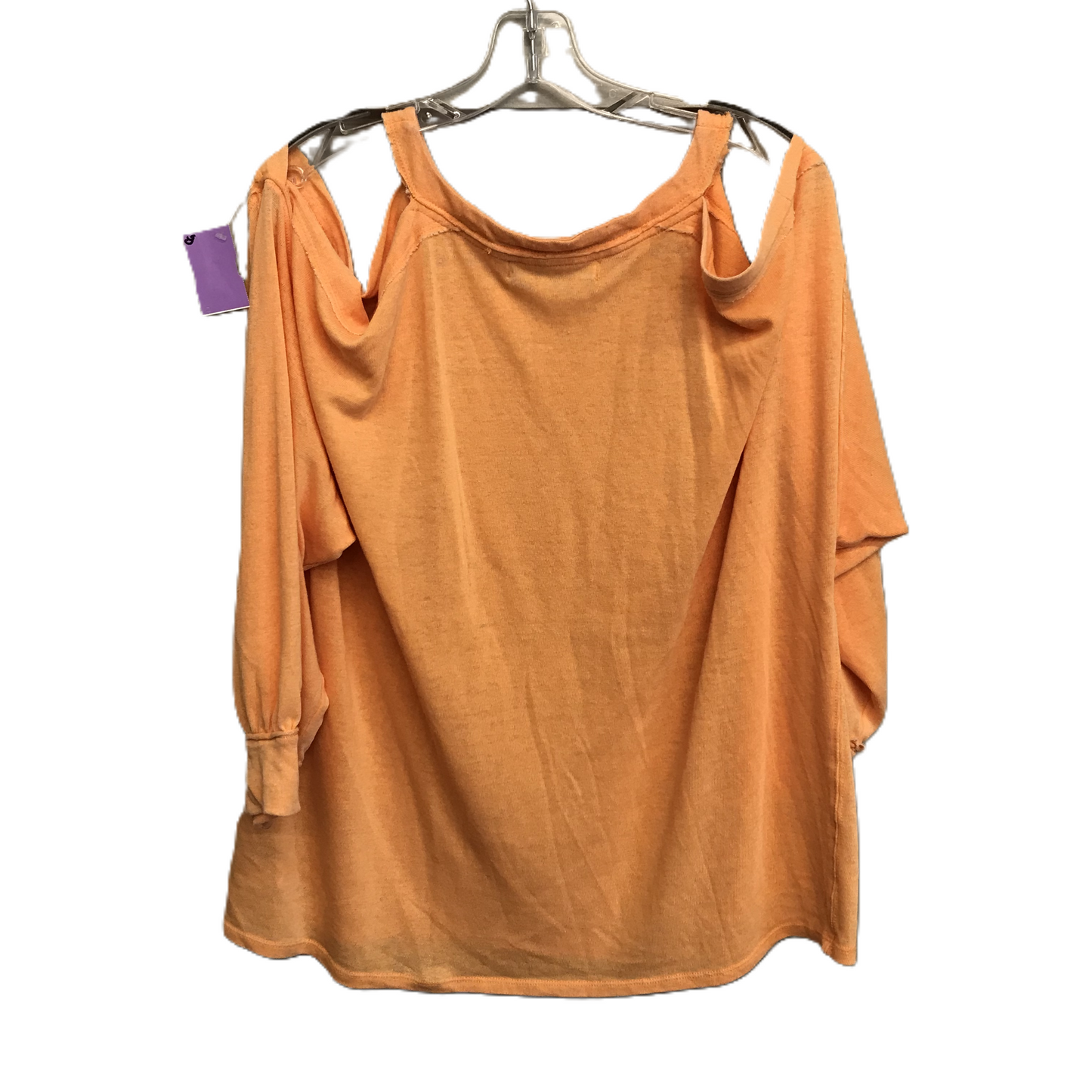 Orange Top Long Sleeve By We The Free, Size: L