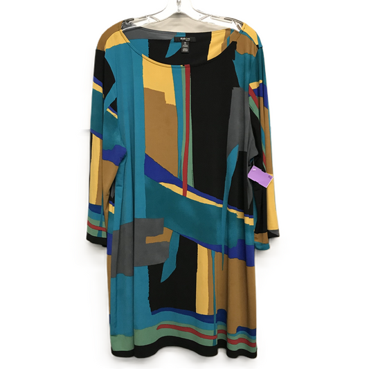 Top 3/4 Sleeve By Style And Company In Multi-colored, Size: 3x