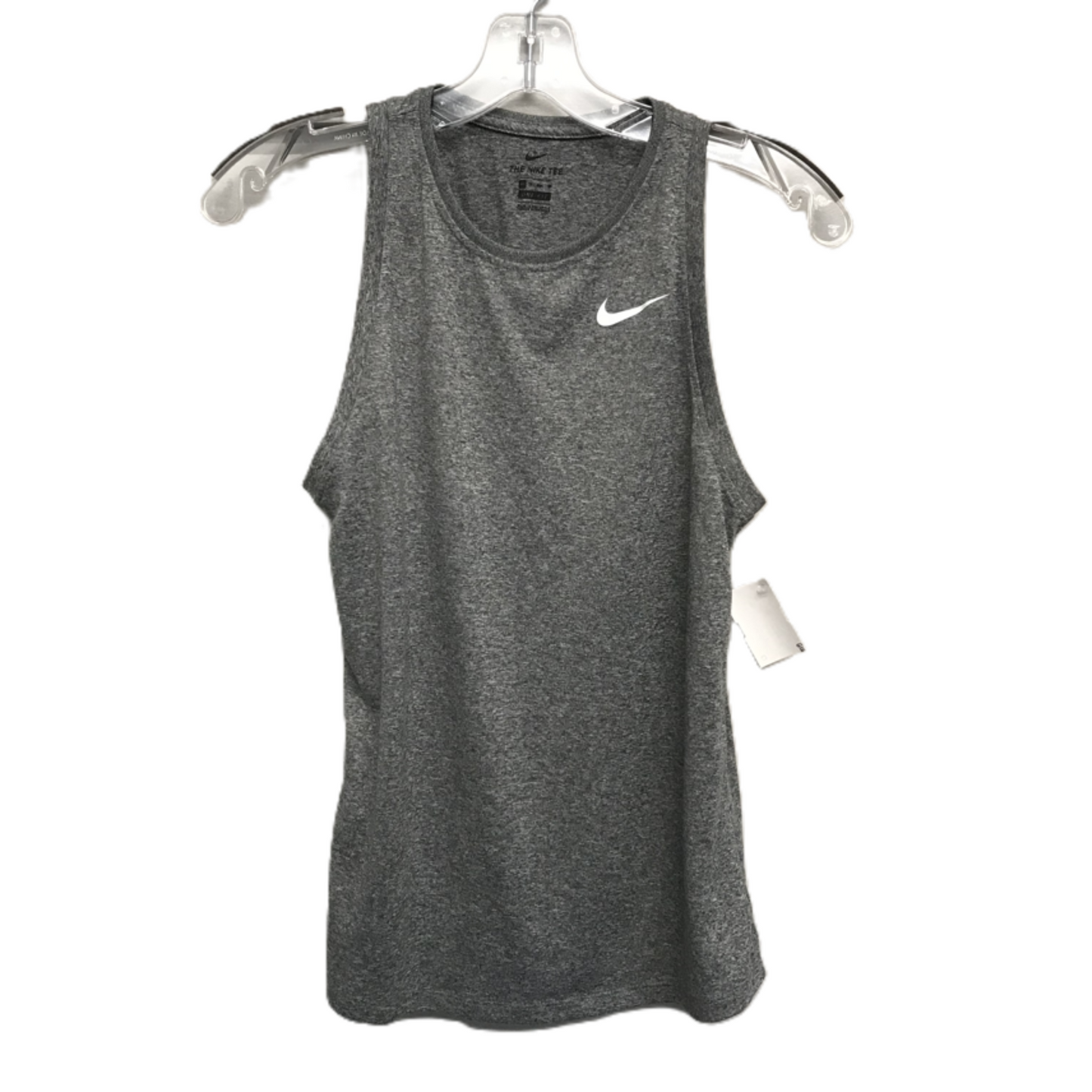 Grey Athletic Tank Top By Nike Apparel, Size: Xs