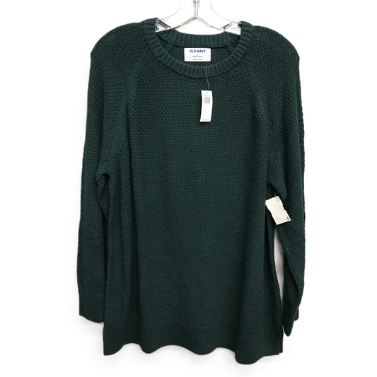 Sweater By Old Navy In Green, Size: L