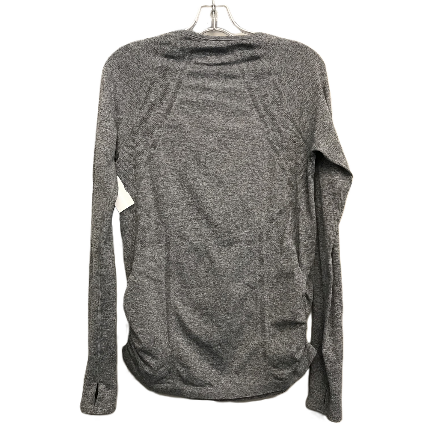 Top Long Sleeve By Athleta In Grey, Size: M