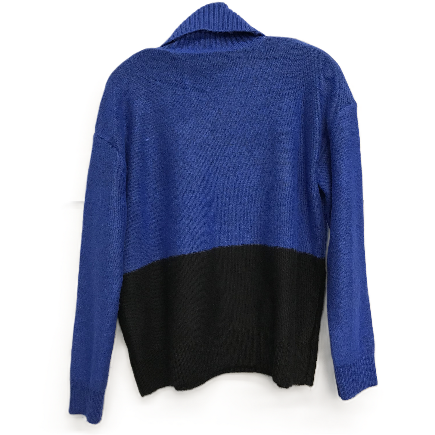 Sweater By Simply Vera In Black & Blue, Size: M