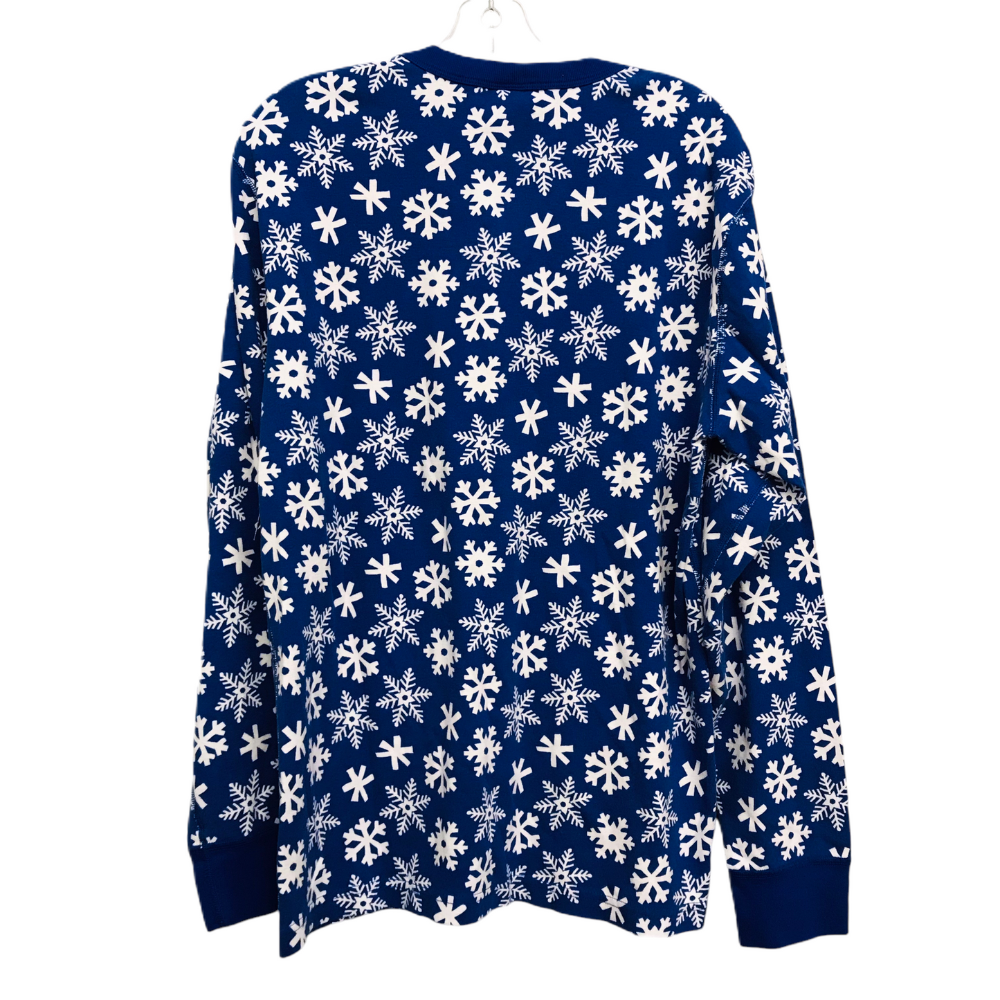 Top Long Sleeve In Blue & White, Size: Xl