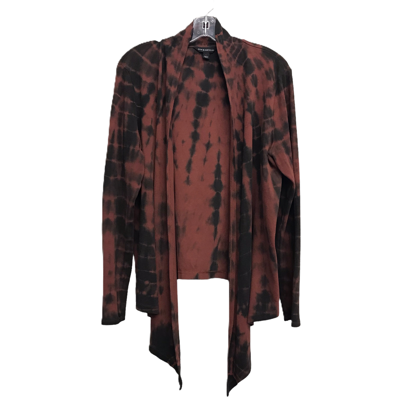 Cardigan By Rock And Republic In Black & Red, Size: L