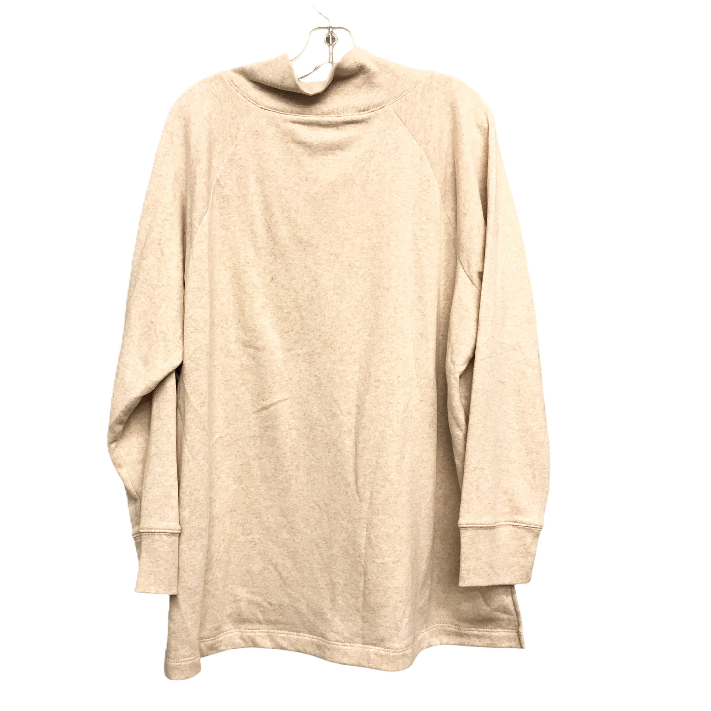 Top Long Sleeve By J. Crew In Beige, Size: Xl