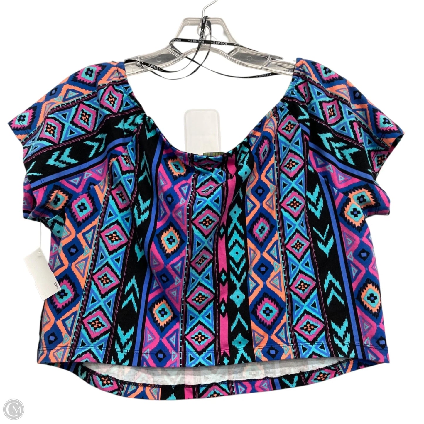 Top Sleeveless By Forever 21 In Multi-colored, Size: 3x