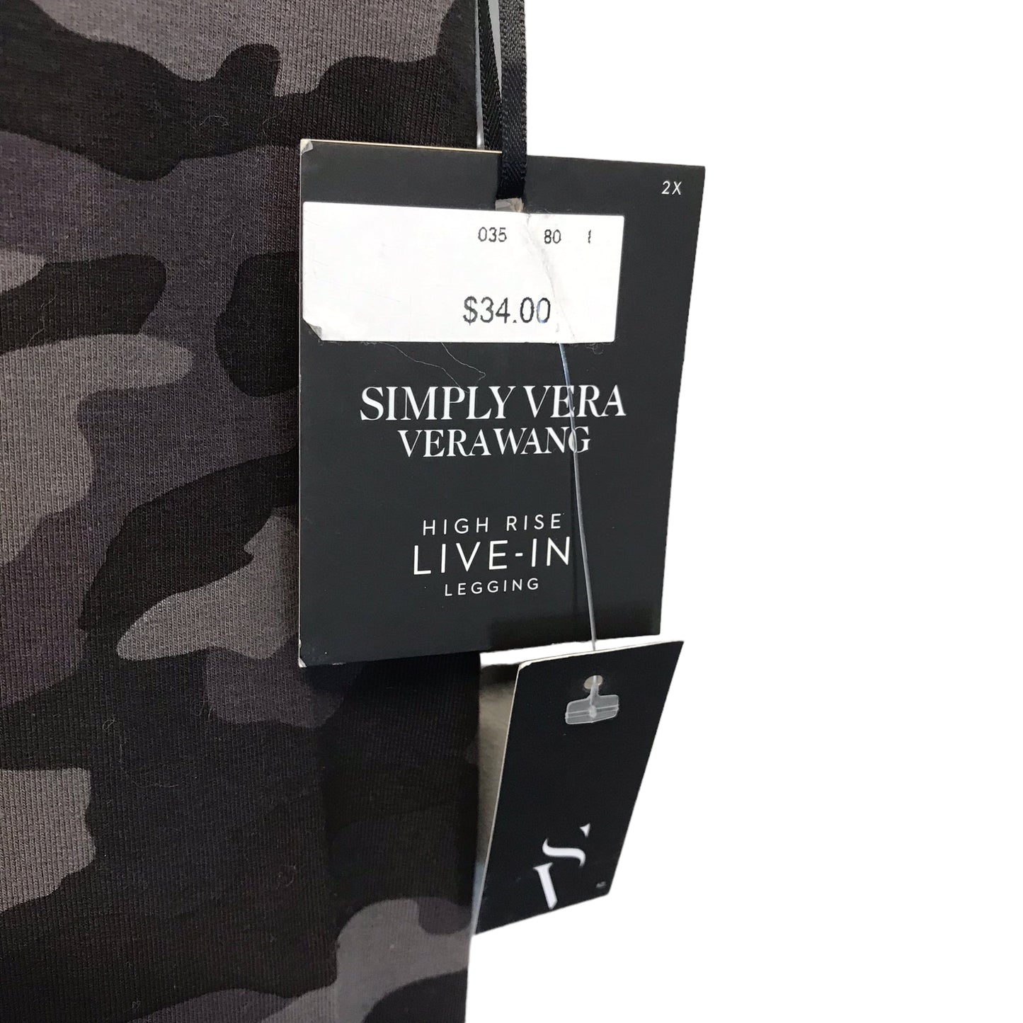 Athletic Leggings By Simply Vera  Size: 2x