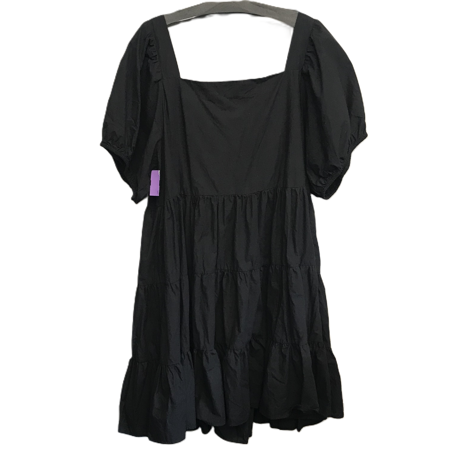 Black Dress Casual Short By The Golden Globe Clothing, Size: 3x