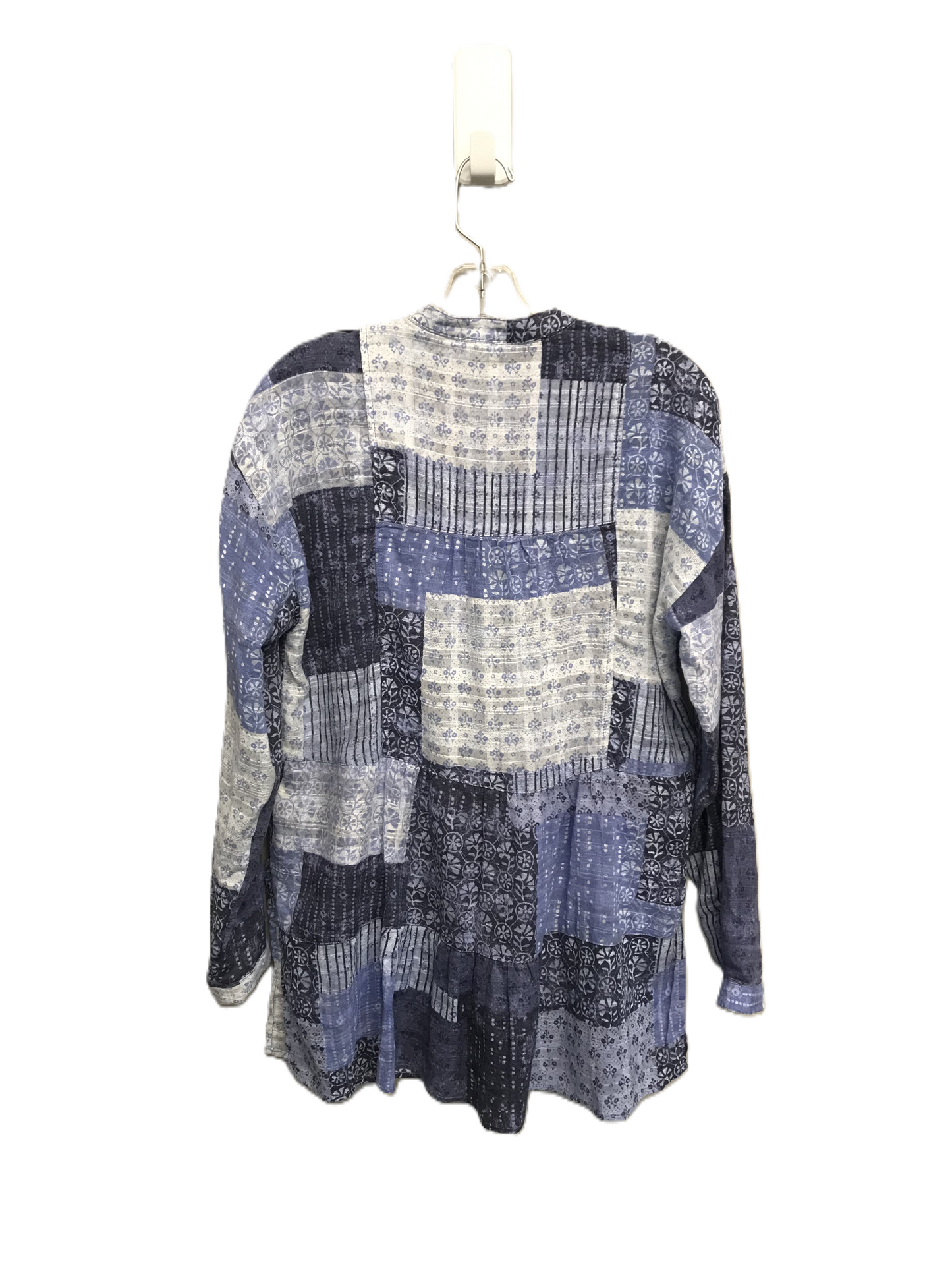 Blue Top Long Sleeve By Pilcro, Size: Xs