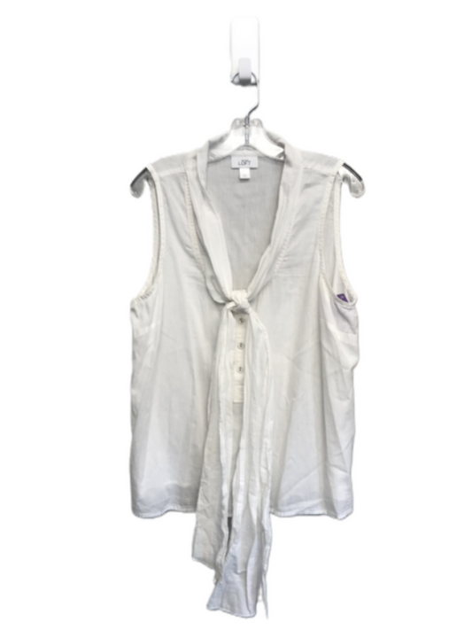 Top Sleeveless By Loft  Size: Xl