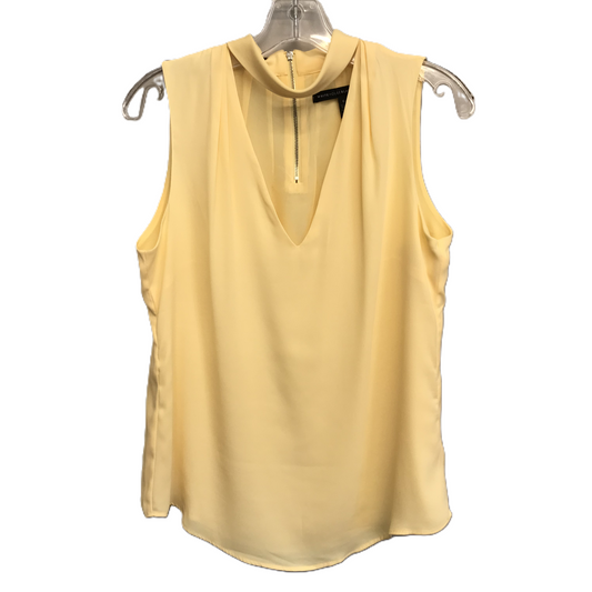 Yellow Top Sleeveless By White House Black Market, Size: M