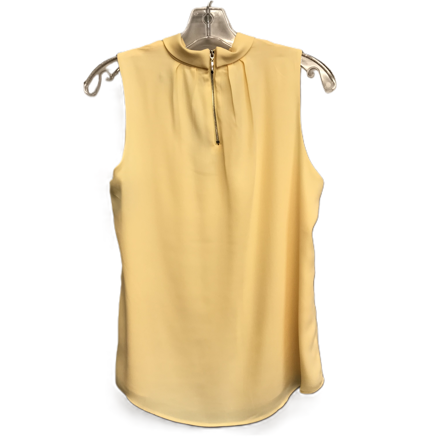 Yellow Top Sleeveless By White House Black Market, Size: M